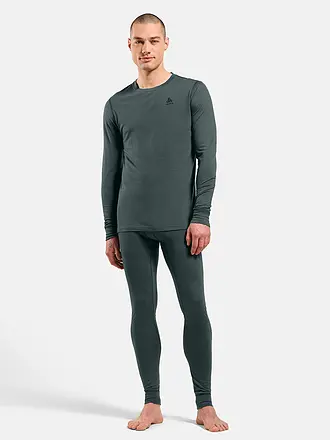 ODLO | Herren Shirt Merino 200 | dunkelgrün
